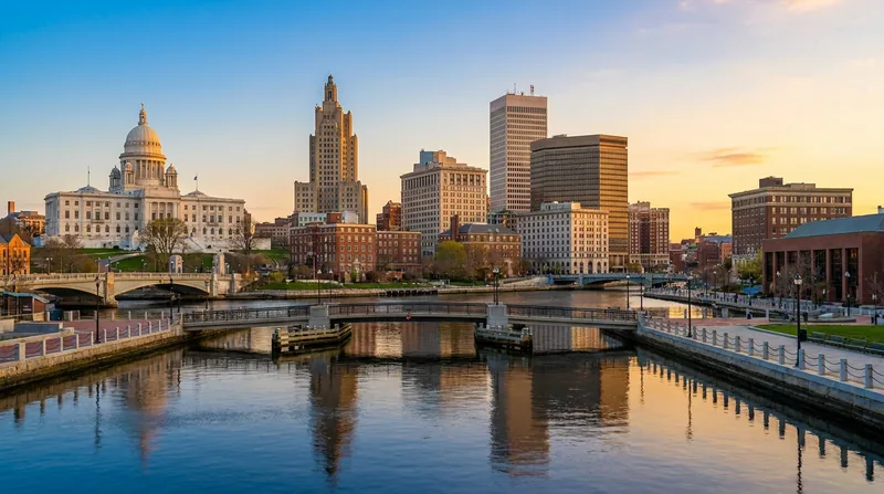 Providence skyline representing Rhode Island business opportunities